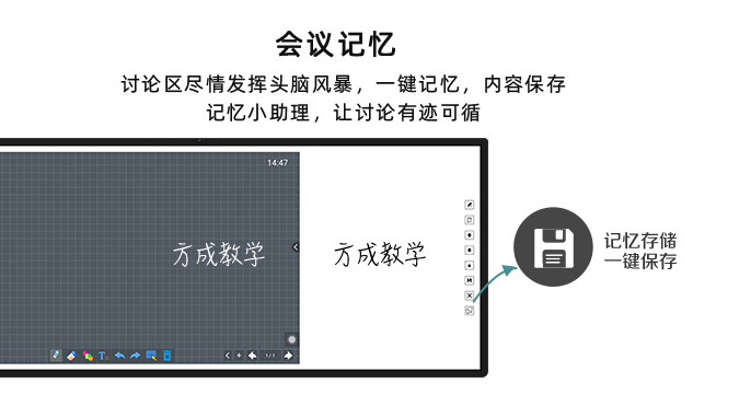 會(huì)議記憶一體機(jī)-白板款